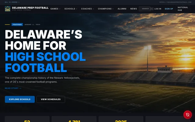 Delaware Prep Football homepage