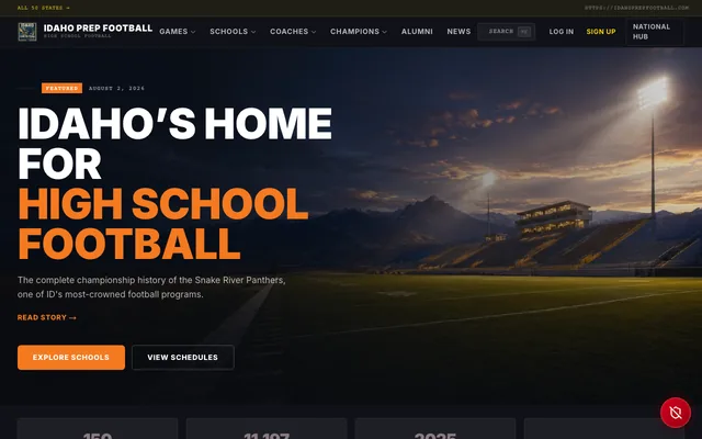 Idaho Prep Football homepage