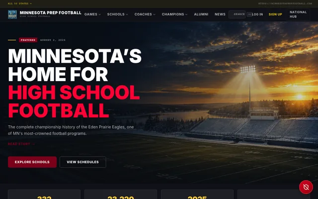Minnesota Prep Football homepage