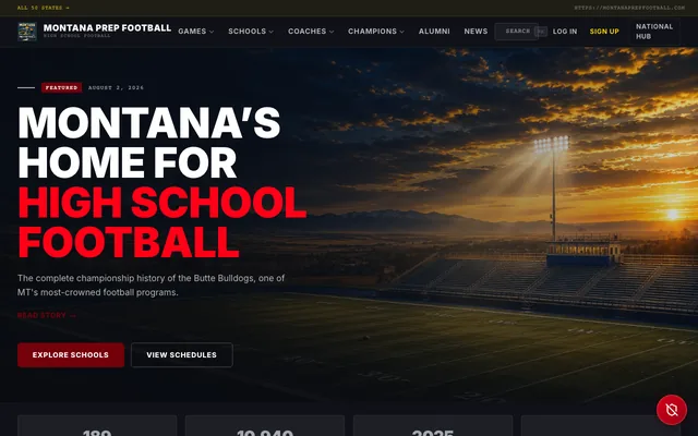 Montana Prep Football homepage