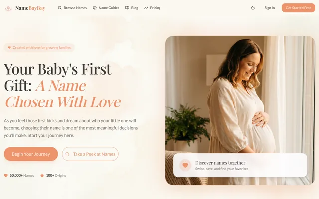Name Bay Bay homepage