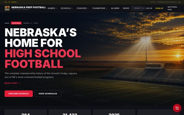 Nebraska Prep Football homepage