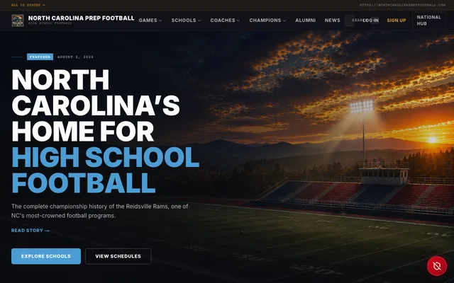 North Carolina Prep Football homepage