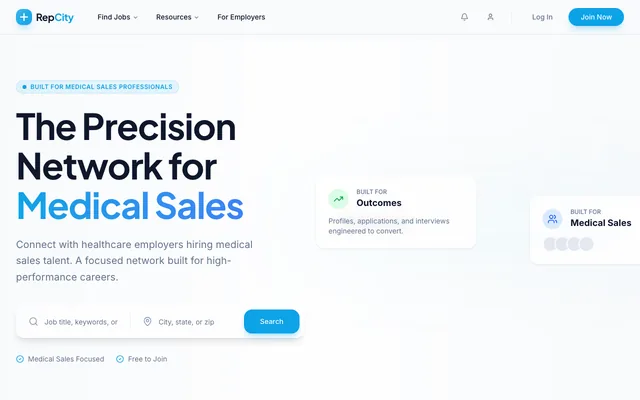 RepCity homepage