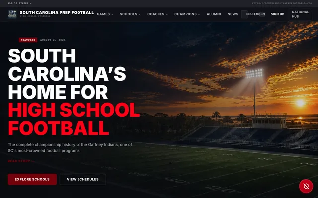 South Carolina Prep Football homepage