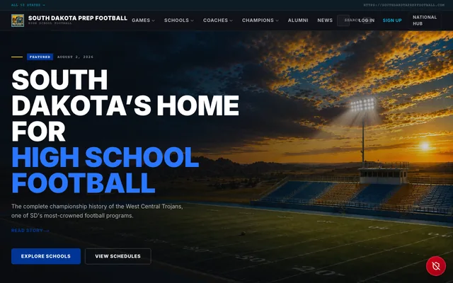 South Dakota Prep Football homepage