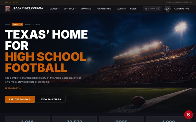 Texas Prep Football homepage
