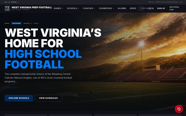West Virginia Prep Football homepage